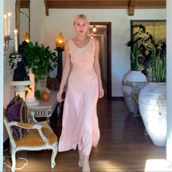 1930s silk slip - Picture 3 of 4